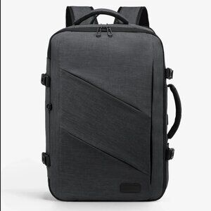 NWT Lovevook 4 pc Cloudwalker Travel Backpack 30L Dark Grey MSRP $54.99